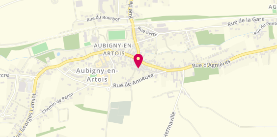 Plan de AXA, 6 Rue du General Barbot, 62690 Aubigny-en-Artois