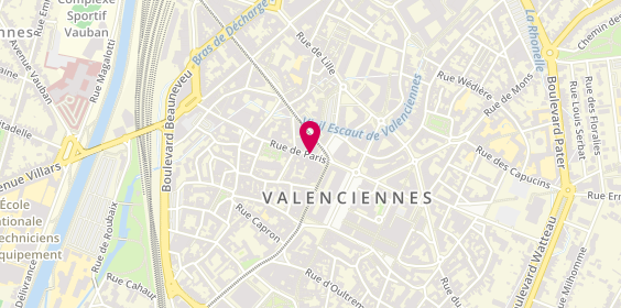 Plan de Groupama, 37 Rue de Paris, 59300 Valenciennes