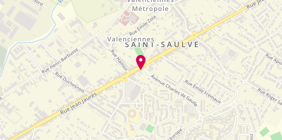 Plan de Agence Saint Saulve, 149 Rue Jean Jaures, 59880 Saint-Saulve