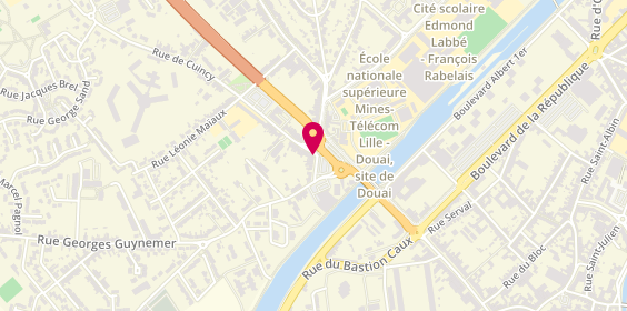 Plan de Douai Sainte Therese, 4 Rue Delegorgue, 59500 Douai