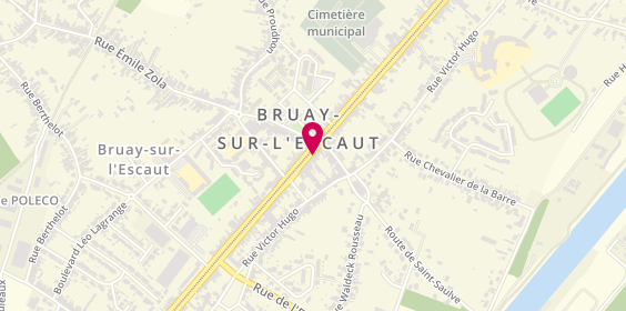 Plan de Agence Bruay Sur Escaut, 341 Rue Jean Jaurès, 59860 Bruay-sur-l'Escaut