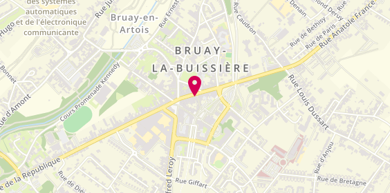 Plan de BNP Paribas - Bruay la Buissiere, 72 Rue Henri Cadot, 62700 Bruay-la-Buissière