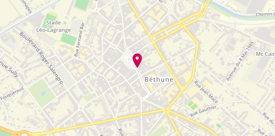 Plan de Bethune Gd Place, 32 Grand Place, 62400 Béthune