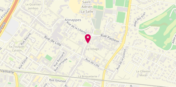Plan de Banque Populaire du Nord, 1 Rue de la Station, 59650 Villeneuve-d'Ascq