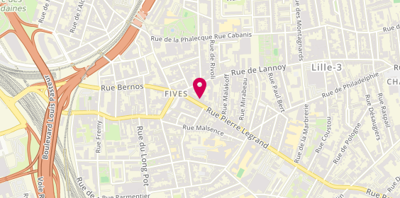 Plan de Banque Populaire du Nord, 147 Rue Pierre Legrand, 59800 Lille