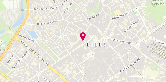 Plan de LCL Banque et assurance, 28 Rue Nationale, 59800 Lille