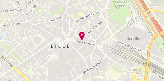 Plan de Banque Populaire du Nord, 29 Rue Faidherbe, 59800 Lille