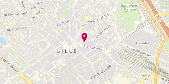 Plan de Banque Delubac & Cie, 8 Rue Anatole France, 59800 Lille