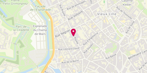 Plan de Banque de France, 69 Rue Royale, 59800 Lille