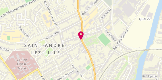 Plan de St Andre Lille, 99 Rue du Général Leclerc, 59350 Saint-André-lez-Lille