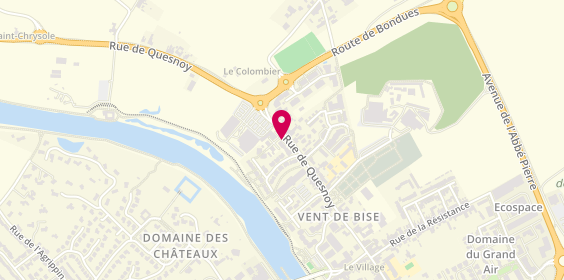 Plan de Agence Wambrechies, 431 Rue de Quesnoy, 59118 Wambrechies