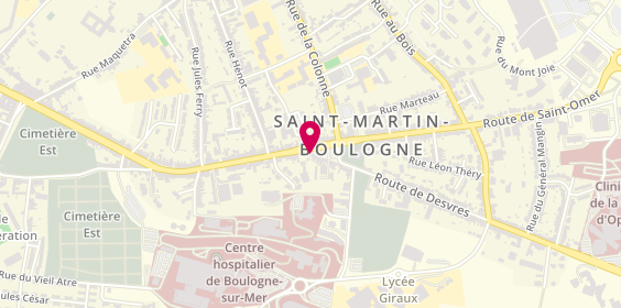 Plan de Banque Populaire du Nord, 4 Route de Desvres 2 Et, 62200 Saint-Martin-Boulogne