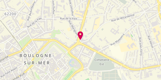 Plan de Cic, 2 avenue Charles de Gaulle, 62200 Boulogne-sur-Mer