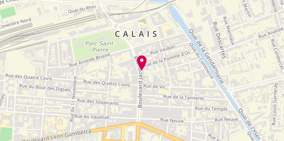 Plan de Sg, 76 Boulevard Jacquard, 62100 Calais