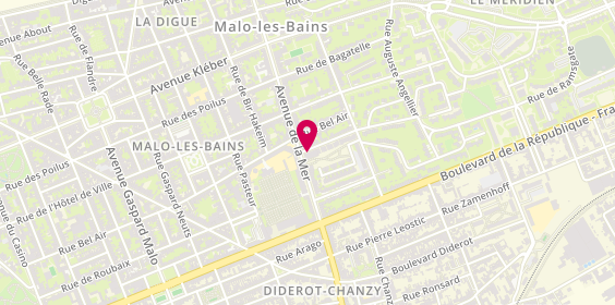 Plan de Sg, 125 avenue de la Mer, 59240 Dunkerque